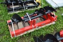 Future Quick Attach Post Hole Digger With 3 Bits