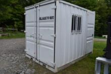 10' x 7' x 8' Shipping Container Security Office