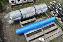 New Roll of Agco 48" x 9840 Net Wrap and Partial Roll