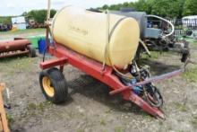 Century 300 Gallon Sprayer Tank with Pump On Trailer