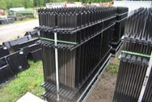 Eingp 22 Piece 10' Wrought Iron Site Fence