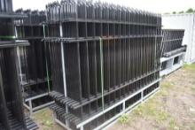 Eingp 22 Piece 10' Wrought Iron Site Fence