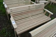 Amish Made 5' Roll Top Glider