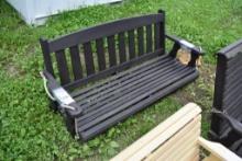 Amish Made 5' Porch Swing With Ropes