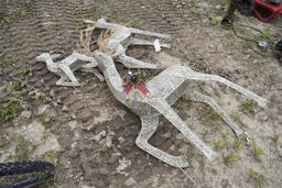 Set of 3 Decorative Deer