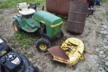 John Deere 111 With Mowing Deck, Non Running