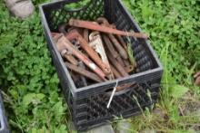 Crate of Pipe Wrenches