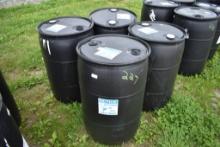 4 50Gal Plastic Barrels
