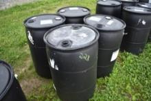 4 50Gal Plastic Barrels