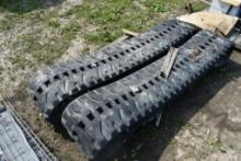 Pair of Used Skid Steer Tracks