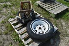 2 Rims and some Ratchet Straps