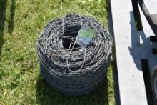 Roll of Barbed Wire Fence