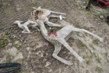 Set of 3 Decorative Deer