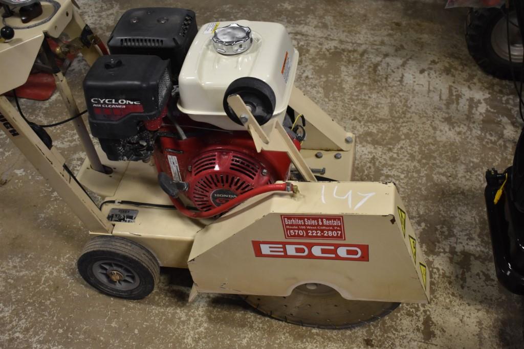 Edco SL-18 350 Walk Behind Concrete Saw