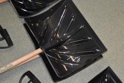 2 Union Tools Snow Shovels