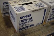 12Qt of Kohler SAE 10W-30 Synthetic Blend Engine Oil