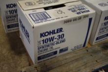 12Qt of Kohler SAE 10W-30 Synthetic Blend Engine Oil