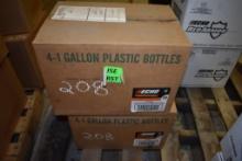 2 Boxes of Echo Power Blend Gold 2-Stroke Oil, 4 Gallons per Box