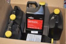 5 48FlOz Briggs and Stratton Premium 4-Cycle Small Engine Oil SAE 30