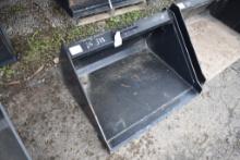 Loflin Quick Attach 36" Skid steer Bucket