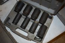 Klutch SAE Impact Socket Set