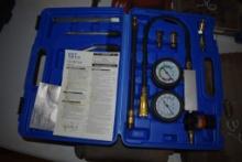 YSTool Cylinder Leak Detector Engine Compression Tester Gauge Set