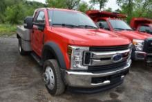 2019 Ford F-450 XLT Dual Wheel Flatbed Truck