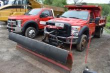 2016 Ford F-550 Super duty XL Dump truck With Snowplow