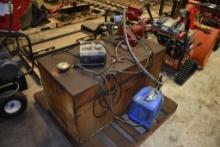 Fuel Transfer Tank with Fill Rite 15GPM Electric Fuel Pump