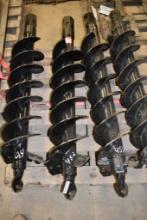 8" Post Hole Augers, Hex Head