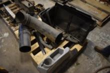 Pallet of X-Mark Bagger Parts and Cup Holder Console