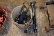 Trailer Jack, Grease Gun, and Echo Pull Cord Assemblies