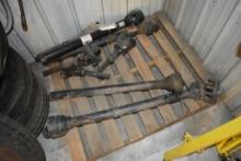 Pallet of Misc PTO Shafts