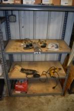 4 Tier Metal Shelf With Contents