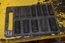 Set of Craftsman SAE Impact Sockets