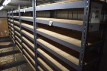 5 Sections of Global Shelving