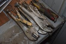 Group of Vise Grips