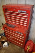 Craftsman 2 Tier, 13 Drawer Tool Box with Flip Top Lid