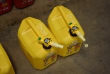 Pair of Diesel Fuel Cans