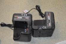 2 Echo 58V Battery Chargers