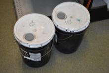 2 5 Gallon Pails of Echo 2-Stroke Power Blend Gold Oil