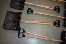 2 Union Tools Snow Shovels