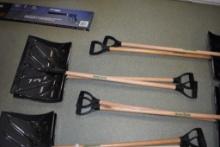 2 Union Tools Snow Shovels