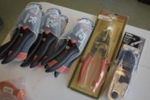 7 Echo HP-44 Snips, Set of Other Snips, Pocket Boy Hand Saw
