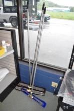 3 Aluminum Push Brooms