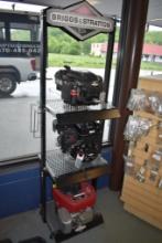Briggs and Stratton Display Rack