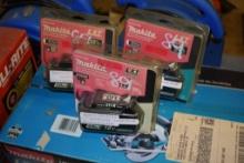 3 Makita 18V Batteries