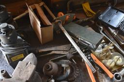 Metal Welding Table With Little Town 4" Bench Vise with Contents