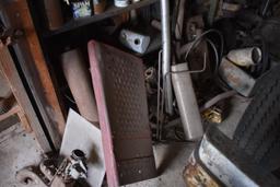 3 Shelves of Car Related Items