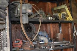 3 Shelves of Car Related Items